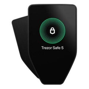 Trezor Safe 5, denarnica za Bitcoin in druge kriptovalute, USB-C, črna