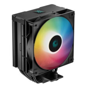 Hladilnik za procesor DeepCool AG400 Digital, ARGB, 120mm, 240W TDP, črn