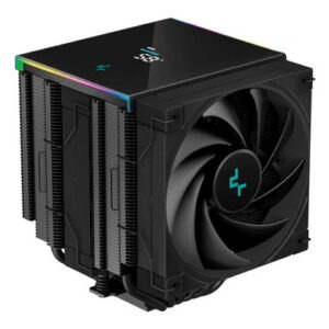 Hladilnik za procesor DeepCool AK620 DIGITAL, ARGB, 2x 120mm, 260W TDP, črn