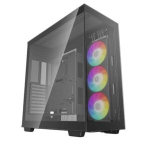 Računalniško ohišje DeepCool CH780 Full Tower, E-ATX, ARGB, kaljeno steklo, črno