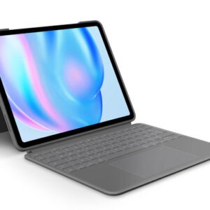 Ovitek s tipkovnico Logitech Combo Touch za iPad Air 13", M2, siv, Slo g.