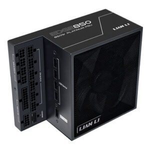 Napajalnik ATX Lian Li EDGE 850W, 80 PLUS Platinum, 12VHPWR, Modularni, črn