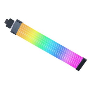 Kabel Lian Li Strimer Wireless 12V-2x6, širok, RGB, za grafično kartico