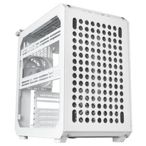 Računalniško ohišje Cooler Master Qube 500 Flatpack, ATX, Midi-Tower, kaljeno steklo, belo