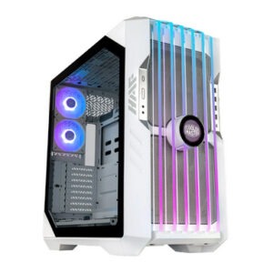 Računalniško ohišje Cooler Master HAF 700 EVO, ATX, Full Tower, ARGB, kaljeno steklo, belo