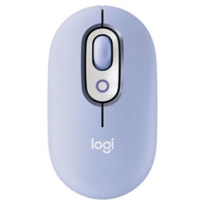 Miška Logitech POP Mouse z EMOJI, Bluetooth, vijolična
