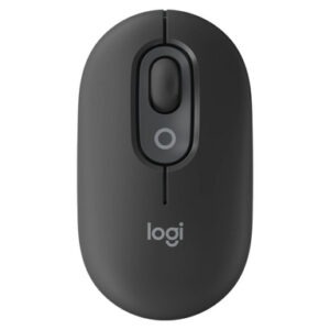 Miška Logitech POP Mouse z EMOJI, Bluetooth, grafitna