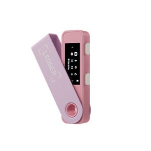 Ledger Nano S Plus, denarnica za Bitcoin in druge kriptovalute, Pastel Pink