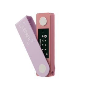 Ledger Nano X, denarnica za Bitcoin in druge kriptovalute, Pastel Pink
