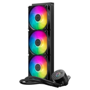 Komplet za tekočinsko hlajenje AIO Liquid Cooler Cooler Master MasterLiquid 360L Core, 360mm, ARGB, črn
