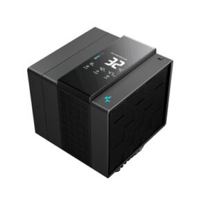 Hladilnik za procesor DeepCool ASSASSIN IV VC VISION, 140mm, Vapor Chamber, LCD, črn