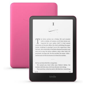 E-bralnik Amazon Kindle Paperwhite 2024 (12 gen) Special Offers, 7'' 16GB WiFi, 300dpi, USB-C, roza