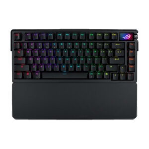 Tipkovnica ASUS ROG Azoth Extreme Wireless, ROG NX Red, PBT, OLED, RGB, USB, BT, US