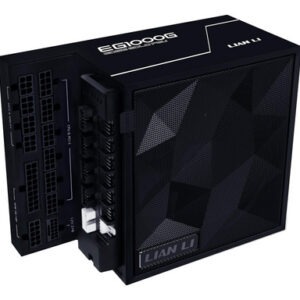 Napajalnik ATX Lian Li EDGE 1000W, 80 PLUS Gold, 12VHPWR, HUB, Modularni, črn