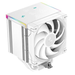 Hladilnik za procesor DeepCool AK500 DIGITAL PRO, 120mm, LCD, ARGB, bel
