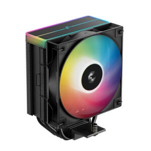 Hladilnik za procesor DeepCool AG400 BK ARGB V2, 120mm, črn
