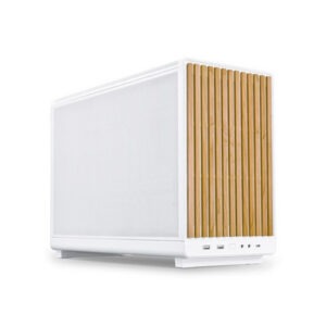 Računalniško ohišje Lian Li DAN Cases A3 Wood, Mesh, Micro-ATX, belo