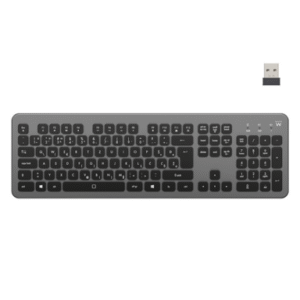 Tipkovnica Ewent EW3298 Wireless, osvetljena, Multimode, SLO