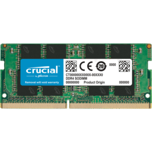 Crucial 32GB DDR4-3200 SODIMM PC4-25600 CL22, 1.2V