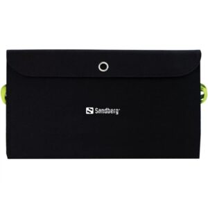Sandberg solarni panel - polnilnik 21W  2xUSB+USB-C z vgrajeno 10.000 mAh baterijo