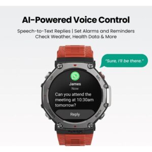 Amazfit T-REX 3 pametna ura, oranžna