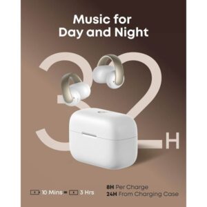 Anker Soundcore AeroClip brezžične slušalke, črne