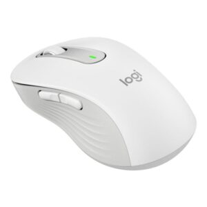 Logitech miška Signature M650, velikost L, Bluetooth, bela