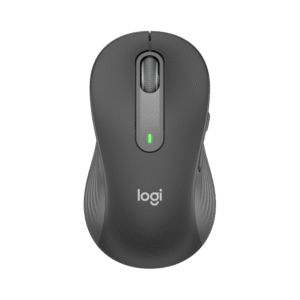 Logitech miška Signature M650, velikost L, Bluetooth, grafitna za levičarje