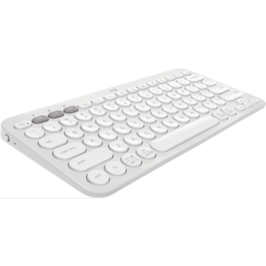 Logitech Tipkovnica Pebble Keys 2 K380s Multi-Device, bela, SLO g.
