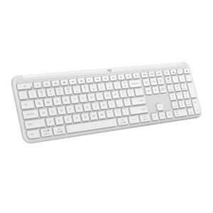 Logitech tipkovnica Signature Slim K950, bela, SLO gravura