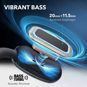Anker Soundcore AeroFit 2 brezžične slušalke, črne