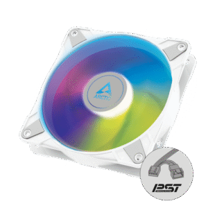 ARCTIC P12 PWM PST A-RGB 120mm 4-pin ventilator, bel