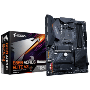 GIGABYTE B550 AORUS ELITE V2, DDR4, SATA3, USB3.2Gen2, DP, 2.5GbE, AM4 ATX