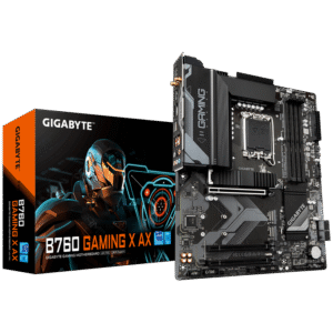 GIGABYTE B760 GAMING X AX, DDR5, SATA3, USB3.2Gen2, DP, WiFi 6E, LGA1700 ATX