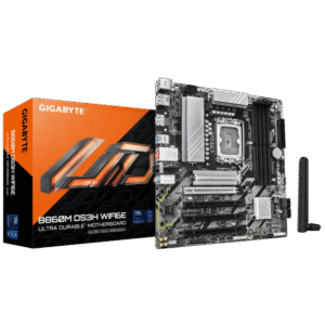 GIGABYTE B860M DS3H WIFI6E, DDR5, SATA3, USB3.2Gen2, DP, WiFi 6E, LGA1851 mATX