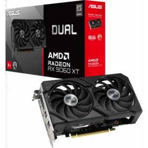 Grafična kartica ASUS Dual Radeon RX 9060 XT OC, 8GB GDDR6, PCI-E 5.0