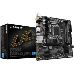 GIGABYTE B760M DS3H AX DDR4, DDR4, SATA3, USB3.2Gen2, DP, WiFi, LGA1700 mATX