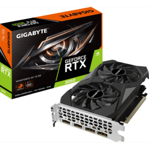 Grafična kartica GIGABYTE GeForce RTX 3050 WINDFORCE OC V2 6G, 6GB GDDR6, PCI-E 4.0