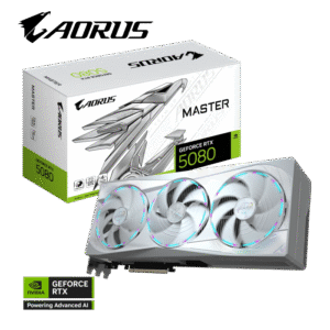 Grafična kartica GIGABYTE AORUS GeForce RTX 5080 MASTER ICE 16G, 16GB GDDR7, PCI-E 5.0