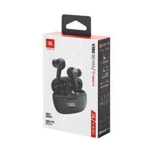 JBL Vibe Beam TWS brezžične slušalke z mikrofonom, črne