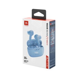 JBL Vibe Beam TWS brezžične slušalke z mikrofonom, modre