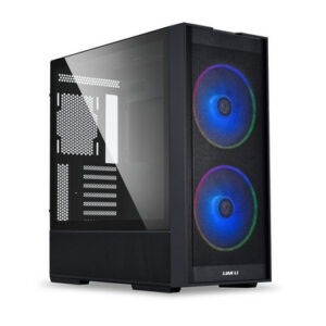 Računalniško ohišje Lian Li LANCOOL 206 Midi-Tower, ATX, ARGB, kaljeno steklo, črno
