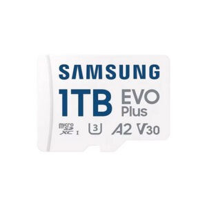 Spominska kartica Samsung EVO Plus, micro SDXC, 1TB, 160MB/s, U3, V30, A2, UHS-I, z adapterjem