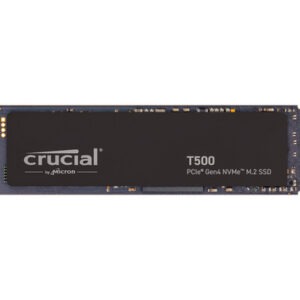 SSD 1TB M.2 80mm PCI-e 4.0 x4 NVMe, CRUCIAL T500 (CT1000T500SSD8)