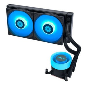 Komplet za tekočinsko hlajenje AIO Liquid Cooler Lian Li GA II Lite 240 RGB, ARGB, črn