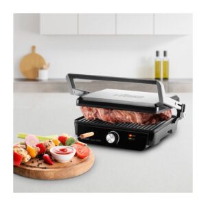 Ufesa Press Grill Jaya 2000 – električni kontaktni žar, 2000 W, z 180°