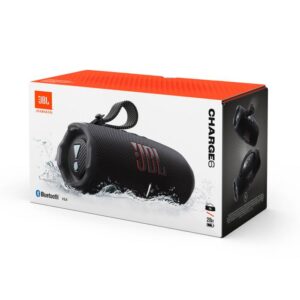 JBL Charge 6 Bluetooth prenosni zvočnik, črn