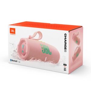 JBL Charge 6 Bluetooth prenosni zvočnik, roza