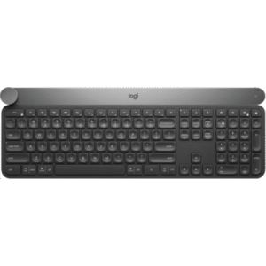 Logitech Craft Advanced Wireless z gumbom za ustvarjanje, SLO gravura