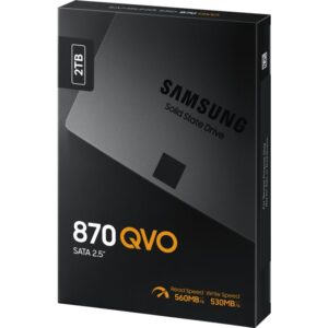 Samsung 2TB 870 QVO SSD SATA3 2.5 disk